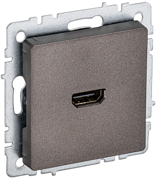Розетка HDMI BRITE IEK бронза в Хабаровске