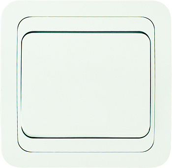 Переключатель одноклавишный МИМОЗА MAKEL белый в Хабаровске