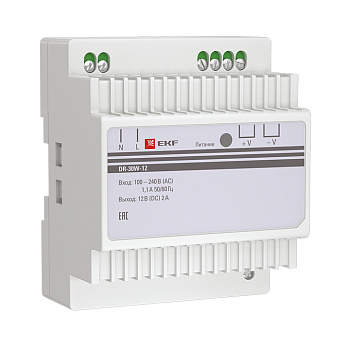 Блок питания 12В DR-30W-12 EKF PROxima в Хабаровске