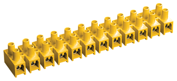 Зажим винтовой IEK ЗВИ-5 н/г 1,5-4,0мм2 12пар черные в Хабаровске