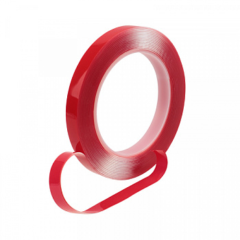 Двухсторонний скотч REXANT, прозрачный, на акриловой основе, 12 мм, ролик 5 м в Хабаровске