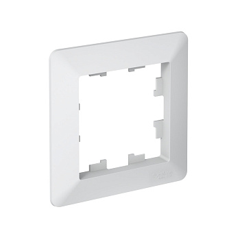 Рамка одинарная AtlasDesign AIR SE ЛОТОС/дымчатая белая в Хабаровске