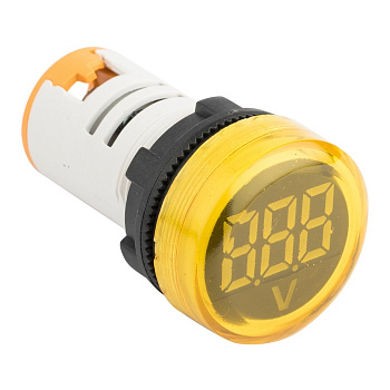 Индикатор значения напряжения желтый ED16-22VD EKF PROxima (AD16-22VD) в Хабаровске