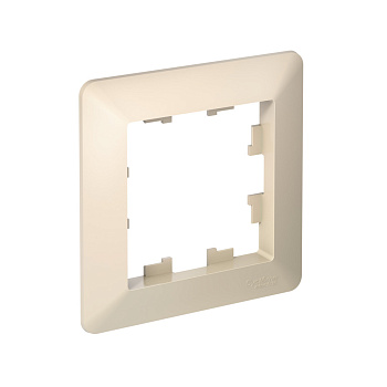 Рамка одинарная AtlasDesign AIR SE бежевая/дымчатая белая в Хабаровске