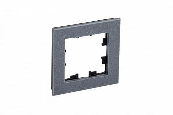 Рамка одинарная AtlasDesign Nature SE мрамор айс грей в Хабаровске