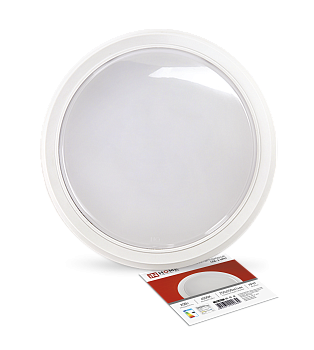 Светильник светодиодный СПБ-2-КРУГ 20Вт 230В 4000К 1400Лм 250мм белый IN HOME в Хабаровске