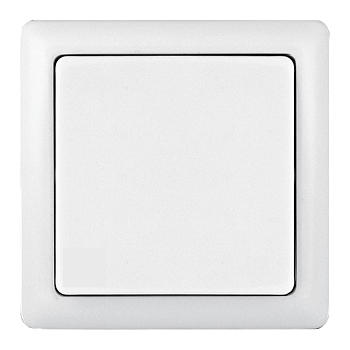 Выключатель одноклавишный ХИТ SE накладной белый в Хабаровске