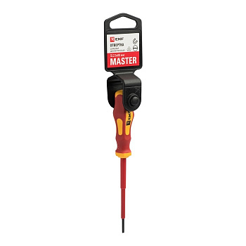 Отвертка Master SL2.5x80 мм 1000В EKF Basic в Хабаровске