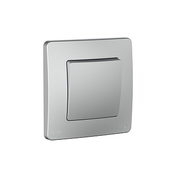 Переключатель одноклавишный  IP44 BLANCA SE алюминий в Хабаровске