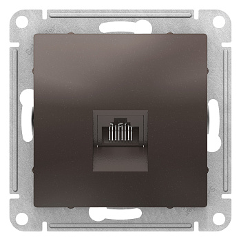 Розетка компьютерная AtlasDesign SE мокко в Хабаровске