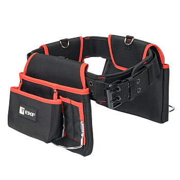 Сумка монтажника поясная усиленная С-12 EKF Professional в Хабаровске
