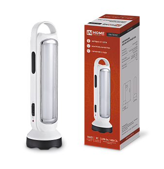 Светильник светодиодный аварийный СБА 7031DC 18LED 1.5Ah lithium battery DC IN HOME в Хабаровске