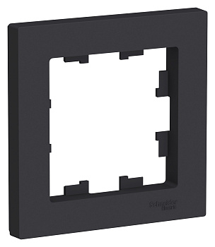 Рамка одинарная AtlasDesign SE карбон в Хабаровске