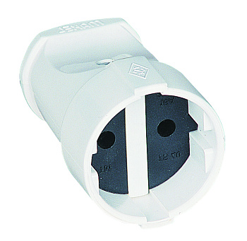 Штепсель MAKEL белый в Хабаровске