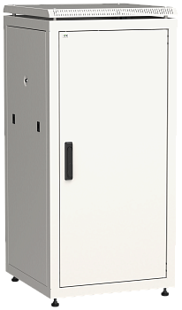 ITK Шкаф сетевой 19" LINEA N 24U 600х600 мм металлическая передняя дверь серый в Хабаровске