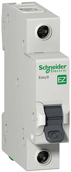 Автоматический выключатель Easy9 1P 16A 4,5кА характеристика C Schneider Electric в Хабаровске