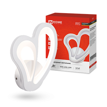 Светильник светодиодный ELEGANT IRIS 15Вт 230В 3000-6500K 1200Лм STEP COLOR белый IN HOME в Хабаровске
