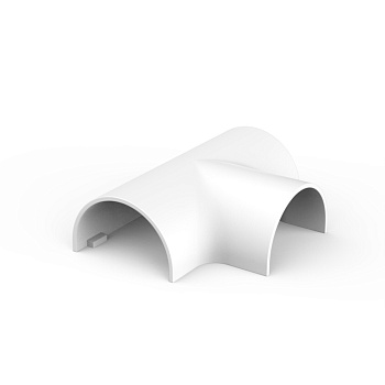 MultiSet Тройник для кабель-канала 30х13 (уп 2шт) Белый в Хабаровске