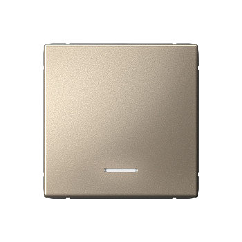 ARTGALLERY 1-клавишный ВЫКЛЮЧАТЕЛЬ с подсветкой, сх.1а, 10АХ, механизм, ШАМПАНЬ в Хабаровске