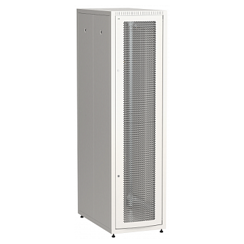 ITK Шкаф LINEA E 42U 600х1000мм двери 2шт перфорированная передняя дверь задняя металлическая серый в Хабаровске
