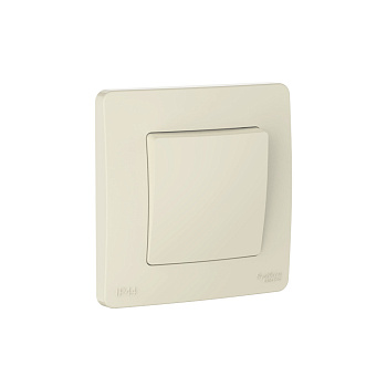 Переключатель одноклавишный  IP44 BLANCA SE молочный в Хабаровске