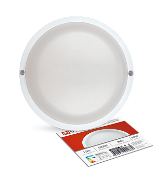 Светильник светодиодный герметичный СПП 1540-КРУГ 15Вт 4000К 1350Лм IP65 140мм IN HOME в Хабаровске