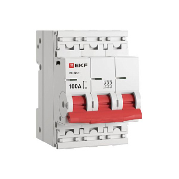 Выключатель нагрузки ВН-125N 3Р 100А PROXIMA EKF в Хабаровске