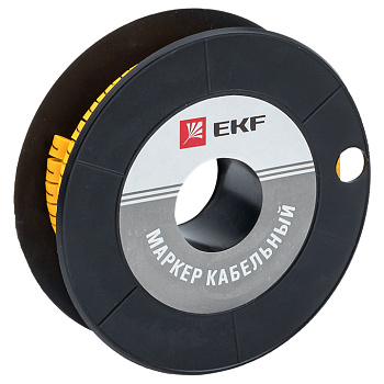 Маркер кабельный 6,0 мм2 "7" (350 шт.) (ЕС-3) EKF PROxima в Хабаровске