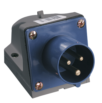 Вилка 513 стационарная 2Р+РЕ 16А 220В IP44 IEK в Хабаровске