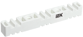 Изолятор шинный плоский ИШП 3P для шин 5 и 10 мм 270 мм IEK в Хабаровске