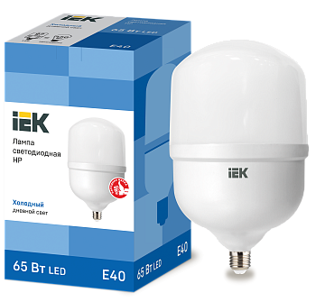 Лампа LED HP 65Вт 230В 6500К E40 IEK в Хабаровске