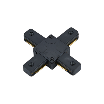 Коннектор X-тип XSB-BL для шинопровода SB черный IN HOME в Хабаровске