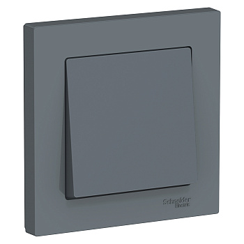 Выключатель одноклавишный AtlasDesign SE грифель в сборе в Хабаровске