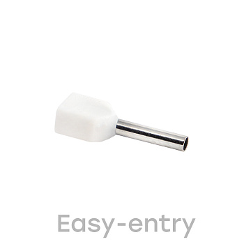 Наконечник EKF PROxima штыревой втулочный изолированный НШвИ(2) 0,5-8 (50шт.) в Хабаровске