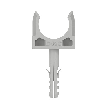 Держатель с защелкой и дюбелем, д.20мм DKC в Хабаровске