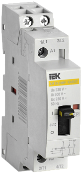 Контактор модульный с ручным управлением КМ20-20МР AC KARAT IEK в Хабаровске