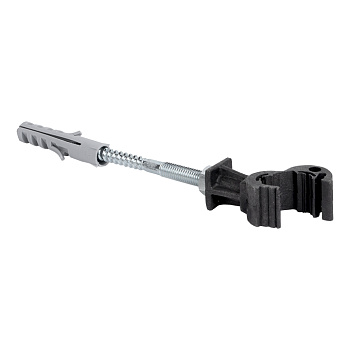 Держатель фасадный пластиковый с дюбелем L=160мм EKF PROxima в Хабаровске