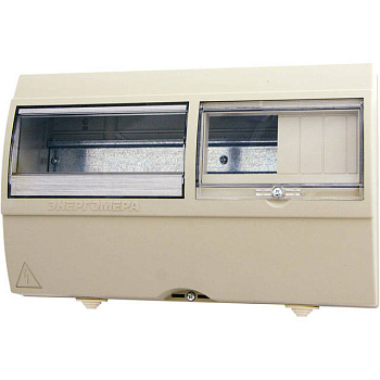 Корпус КШН 6Р-21/У  (6 модулей+трехфазный счетчик) 300х198х96 IP54 в Хабаровске