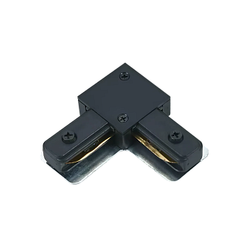 Коннектор L-тип LRB-BL для шинопровода RB черный IN HOME в Хабаровске