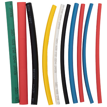 Термоусаживаемые трубки AUTO 2:1 (10шт.) REXANT в Хабаровске