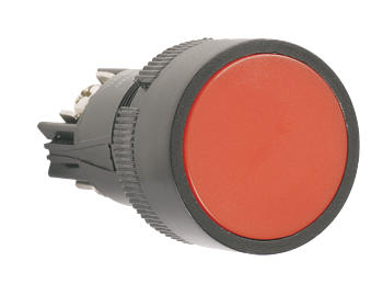 Кнопка SВ-7 "Стоп" красная 1з+1р d22мм 240В  IEK в Хабаровске
