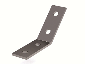 Уголок крепежный двойной 45º, горячеоцинкованный DKC в Хабаровске