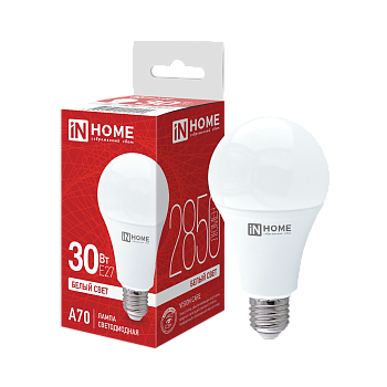 Лампа светодиодная LED-A70-VC 30Вт 230В Е27 4000К 2850Лм IN HOME в Хабаровске