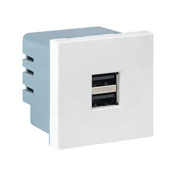 Розетка USB, сила тока 2.1 А (2 гнезда) без индикатора в Хабаровске