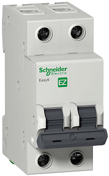 Автоматический выключатель Easy9 2P 25A 4,5кА характеристика C Schneider Electric в Хабаровске