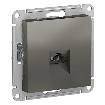 Розетка компьютерная AtlasDesign SE сталь в Хабаровске