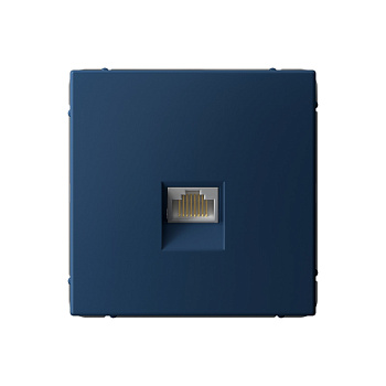 ARTGALLERY РОЗЕТКА компьютерная RJ45, кат. 6A, механизм, АКВАМАРИН в Хабаровске