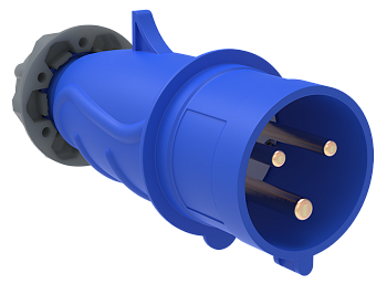 Вилка переносная MAGNUM IEK ССИ-013 16А-6ч/200-250В 2Р+РЕ IP44 в Хабаровске