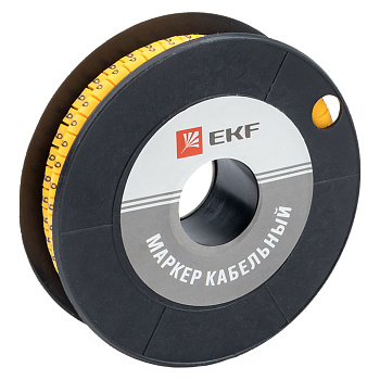 Маркер кабельный 4,0 мм2 "9" (500 шт.) (ЕС-2) EKF PROxima в Хабаровске