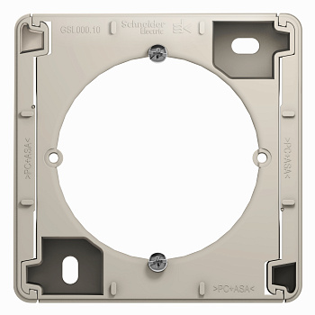 Коробка накладная одинарная Glossa SE молочная в Хабаровске